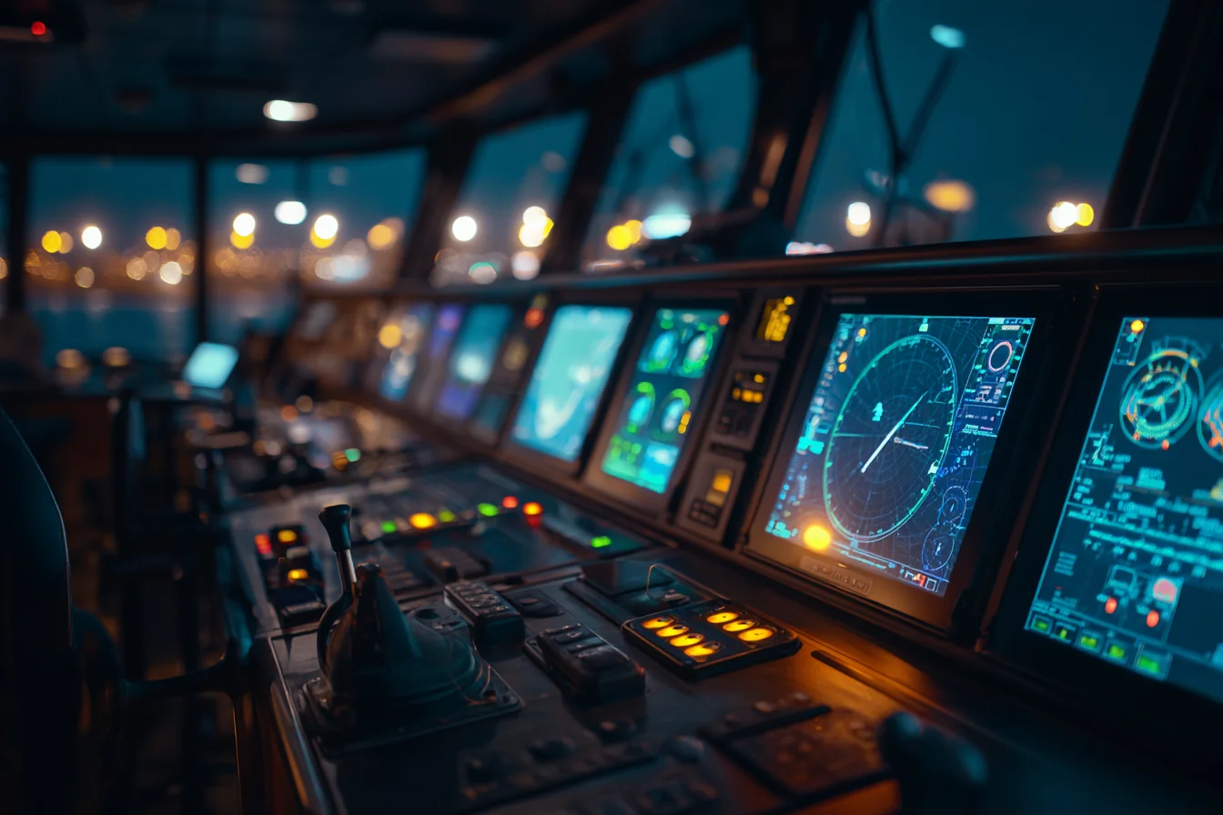 Vessel bridge control room — Alarm & Event System - Connected Solutions
